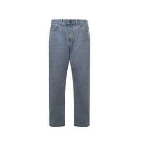 กางเกงยีนส์ขาสั้นสำหรับผู้ชาย, กางเกงยีนส์เอวปานกลางผ้าฝ้าย100% สั้นใส่ได้ทั้งชายและหญิง - Product Image 1