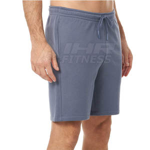 Short de gym Cargo pour hommes OEM Vente en gros Coton de haute qualité Tailles XS XXS Taille moyenne Toile solide Taille élastique Style High Street - Product Image 4