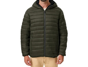 Men 2026 Winter New Breathable Men's Fashion Winter Overcoat Casual Hooded <b>Thick</b> Puffer <b>Jacket</b> Warm Business - Product Image 2