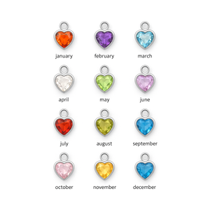 <b>Heart</b> Shape Faceted Crystal Quartz Birthstone Charm 8mm Gold Bezel Set Pendant Handmade Tiny <b>Heart</b> Charms for Jewelry Making - Product Image 3