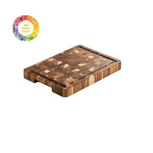 Tabla de cortar de madera de calidad alimentaria Tamaños personalizados disponibles para pedidos a granel - Product Image 2