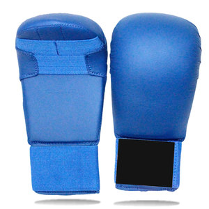 Guantes de Protección para Entrenamiento de Contacto Completo, Guantes Duraderos de Cuero PU para Karate y Artes Marciales, para Entrenamiento de Sparring y Competencia - Product Image 1
