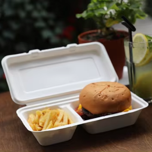 Boîtes à clapet jetables à usage unique pour l'hygiène stériles jetables Emballage à clapet jetable sanitaire pour service alimentaire - Product Image 1