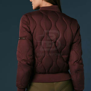 Último estilo 2025 invierno cálido hecho a medida chaquetas de bombardero de las mujeres al por mayor de calidad superior chaquetas de bombardero de las mujeres - Product Image 5