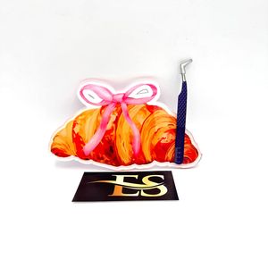 Tuile à cils personnalisée en gros, couleur personnalisée rose, nœud, tuile à cils en acrylique réutilisable, papillon, carré, cœur, fleur, 2 en 1, cils - Product Image 4