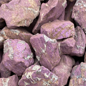 หินสเตียไทต์สีม่วงคุณภาพสูง คริสตัลดิบ ขัดแต่งแบบธรรมชาติ หินดิบขัดแต่งแบบธรรมชาติ คริสตัลพลอย - Product Image 2