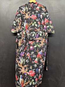 Bông Kimono áo choàng tắm chim in Motif Thổ Nhĩ Kỳ Cardigan quần áo ngủ Mặc Áo Choàng cho mùa hè bãi biển mặc cho phụ nữ - Product Image 6