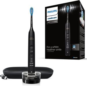 Philips Sonicare DiamondClean 9000 Black Cepillo de dientes eléctrico, 4 modos, 3 intensidades, Sensor de presión de las encías, App, Mango conectado - Product Image 3