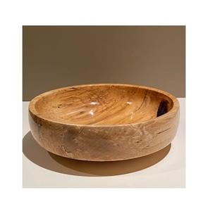 ชามไม้งานฝีมือทำด้วยมือชามอาหารสำหรับตกแต่งโต๊ะรับประทานอาหารทำมือชามเสิร์ฟสลัดไม้ - Product Image 1