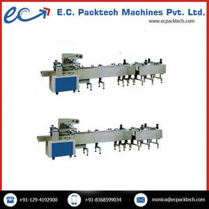 Venta directa de fábrica Empaquetadora de envoltura de flujo horizontal completamente automática - Product Image 3