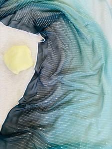 Dernier créateur indien traditionnel de Bollywood Ethnique Georgette Fantaisie Saree Mode Dernier cri Tendance Exclusif Party Wear pour les femmes - Product Image 2