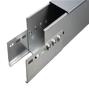 Holdee manufacturer direct sales high quality in world hot dipped galvanized solid bottom metal cable compartment trunking