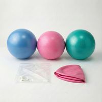 Mini ballon de Pilates et de yoga 20/25/30cm en PVC souple, pour entraînement de fitness et renforcement du tronc, anti-éclatement, non toxique, certifié EN71 REACH, durable