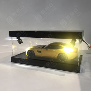 Vitrine de voiture en acrylique transparent personnalisé avec pour les lumières de vitrine Chine fabricant présentoirs - Product Image 2