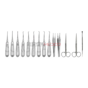 36 Pcs Oral Dental Extraction Surgery Set German Stainless Steel Manual CE Certified ISO9001/ISO13485 Deep Instruments Surgical - Product Image 3