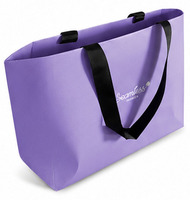 Sac cadeau en papier kraft de luxe personnalisé avec poignée en ruban, réutilisable, pour le shopping, prix direct usine, sacs imprimés avec logo personnalisé