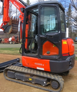 Mini-pelle KX033-4 Kubota utilisée avec les composants de base Moteur Moteur Pompe Boîte de vitesses PLC à vendre - Product Image 1