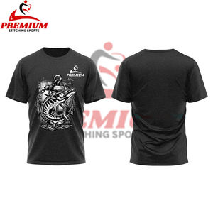 เสื้อยืดคอกลมสำหรับผู้ชายแขนสั้นพิมพ์ลายโลโก้ฤดูร้อนเสื้อยืดผ้าฝ้าย100% เรียบขนาดใหญ่ปล่อยว่างไว้ไซส์ใหญ่กว่า - Product Image 2