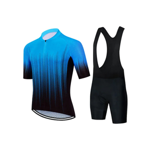 Ensemble de maillots de cyclisme pour hommes à manches courtes sur mesure de qualité supérieure sweats de cyclisme sur route ensemble de short à bretelles meilleur costume de cyclisme - Product Image 3
