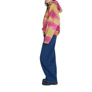 Sweat à capuche en molleton de coton uni, tie-dye, vente chaude, nouvelle arrivée, style pull, sweat à capuche tie-dye pour femmes - Product Image 6