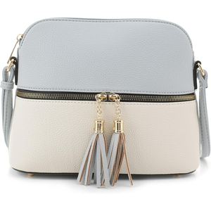 Fashion <b>Women</b> Crossbody Messenger Bag Pebbled PU Leather Lightweight Shoulder Bag <b>for</b> <b>Travel</b> and Casual <b>Wear</b> - Product Image 1