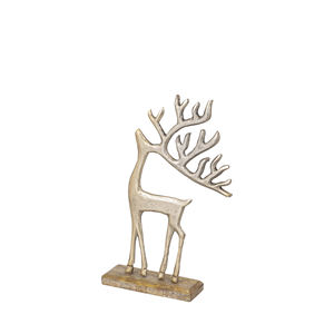 Estatua de ciervo abstracta con estilo moderno, artesanía de resina para decoración de sala de estar u oficina - Product Image 2