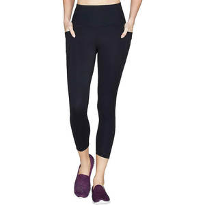 Pantalon d'entraînement en nylon Spandex avec taille élastique Leggings de yoga pour femmes Sportswear - Product Image 3