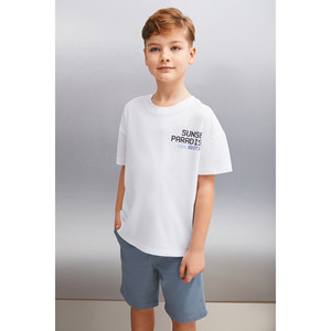 Camiseta Blanca para Hombre Clement - Camiseta Clásica de Algodón para Uso Diario - Product Image 1