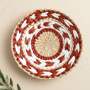 Décorations suspendues artisanales en jacinthe d'eau pour centres de table, style luxueux, décorations murales - Product Image 2