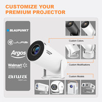 Mini Proyector Ultra Portátil HY300, Tiro Corto 0.8:1 para Espacios Pequeños, Android TV con LED de 30,000 Horas, Entretenimiento para el Dormitorio