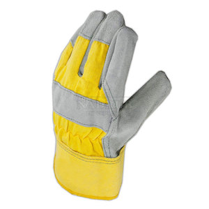 Multi Purpose Hot Sale Leather Made Working <b>Gloves</b> Pakistan Made Best Quality Working <b>Gloves</b> - Product Image 4