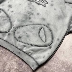 Venta al por mayor de mujeres personalizadas Puff Print Hoodie Fall 3D Logo No String Lined Design Anti-Shrink disponible en gran tamaño - Product Image 6