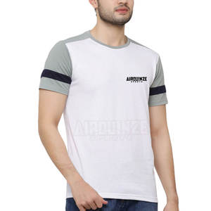 Vêtements décontractés T-shirts pour hommes avec logo personnalisé T-shirts pour adultes de différentes couleurs pour la vente en ligne - Product Image 1