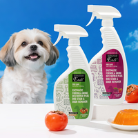 Formule d'enzymes actives OEM ODM sous marque privée, éliminateur d'urine pour animaux de compagnie, spray anti-taches et anti-odeurs pour chiens, parfum gelée de fruits