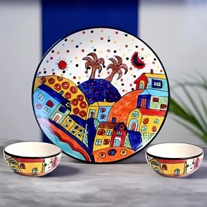 Complétez votre table avec cet ensemble de vaisselle élégant et pratique pour un usage quotidien et les célébrations de vacances - Product Image 2