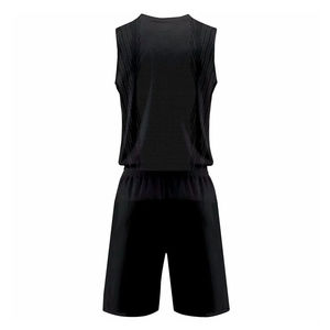 Tenues de volley-ball unisexes, style sportswear, logo personnalisé imprimé, 100% polyester, tissu confortable, uni, séchage rapide - Product Image 3