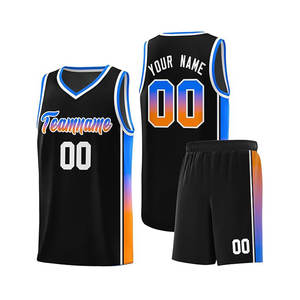 Maillots de basket-ball pour hommes uniformes d'équipe maillots costumes Teamwear Club Basketball uniformes ensembles - Product Image 3