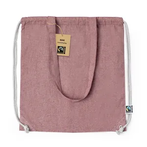 Borse Promozionali Sostenibili Riak Fairtrade, Borsa per Gadget Certificata Fair Trade - Product Image 3
