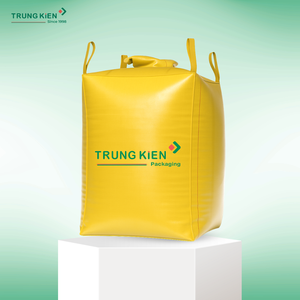 Alta calidad 500 a 2500kg OEM PP tejido FIBC bolsa a granel fabricante de Vietnam transpirable impermeable exportación bolsa Industrial personalizada - Product Image 1