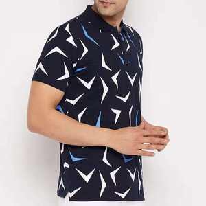 Gran oferta, nuevo diseño, camiseta Polo de algodón, camiseta Polo de manga corta transpirable para hombre de la mejor calidad - Product Image 2