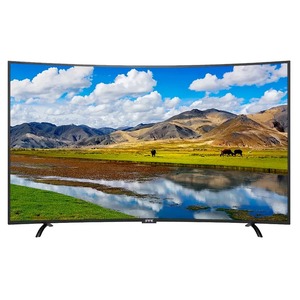 สมาร์ททีวี8K 4K โอแอลอีดีโค้ง43 50 55 65นิ้วติดผนังตู้สีดำ120Hz อัตราการรีเฟรชอินเตอร์เฟซ WIFI สำหรับห้องครัว
