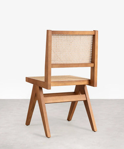 Meubles de chaise en bois de teck faits à la main le meilleur investissement pour les intérieurs de restaurant de luxe 2412613 - Product Image 4