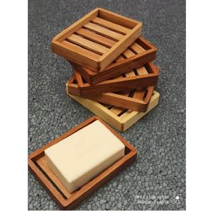 Jabonera de Bambú de Estilo Minimalista de Alta Demanda para Lavabo de Baño, Acabado Liso, Ecológica y Antideslizante - Product Image 2