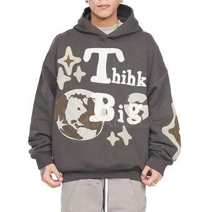 Sudadera con Capucha Personalizada 2025 para Hombre, Sudadera de Forro Polar de Alta Calidad para Invierno, Ropa Casual al por Mayor, Sudaderas 100% Algodón - Product Image 2