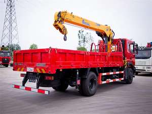 14 טון משאית רכוב מנוף טלסקופי בום טלסקופי בנייה הרמת מטענים - Product Image 6