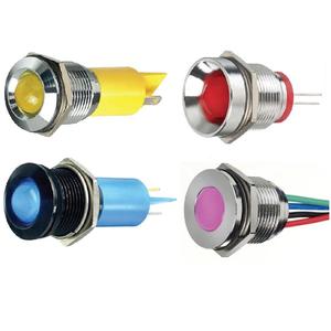APEM <span class=keywords><strong>16mm</strong></span> RGB Tri-Color LED <span class=keywords><strong>Indicator</strong></span> Q16F5CZZRGB24E 24V Kategori Produk Lampu Indikator - Product Image 5