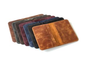 Portefeuille en cuir véritable de qualité supérieure de luxe fait à la main, élégant et durable avec type de fermeture de couverture - Product Image 6