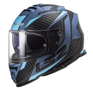 LS2 STORM 2 RACER MAT titanio-NEON TURUNCU KASK - Product Image 4