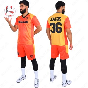 Uniforme de football sublimé du Pakistan |   Ensemble de maillots et shorts de football personnalisés |   Vêtements de sport d'équipe respirants et à séchage rapide en gros - Product Image 1