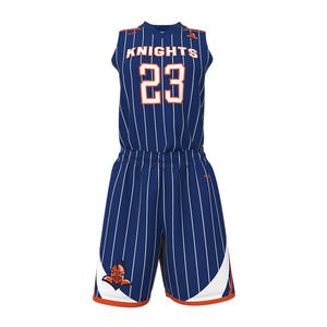 Nouvelle Collection : Ensemble de Maillot de Basketball Urbain Personnalisable pour Homme – Séchage Rapide, Bleu – Collection 2025 - Product Image 1